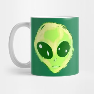 Green Alien Mug